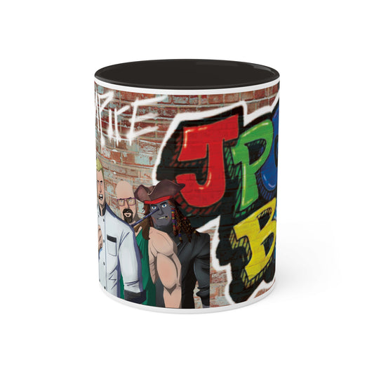 JPG BOSS THEMED MUG, Colorful Mugs, 11oz