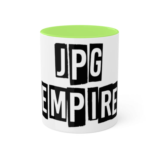 JPG EMPIRE BLOX THEMED MUG, Colorful Mugs, 11oz